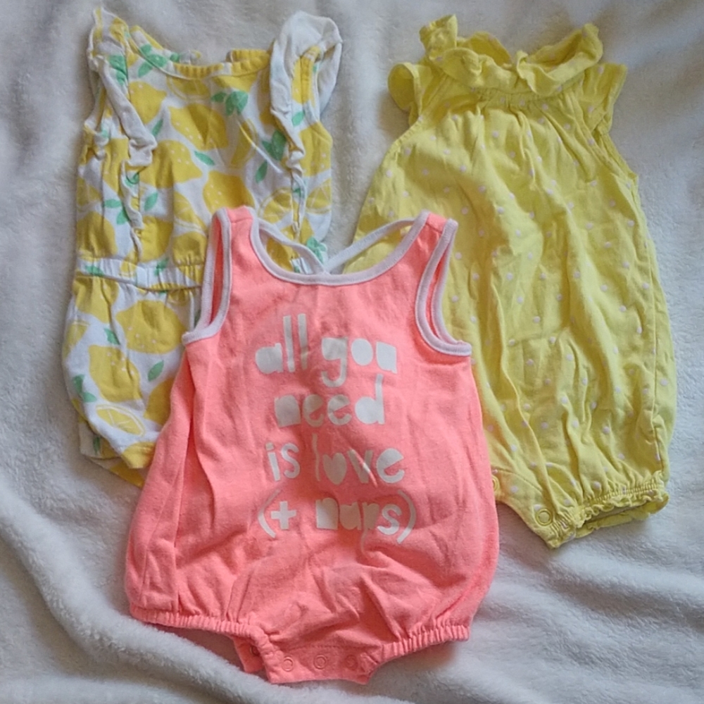 Infant girl summer outfit
